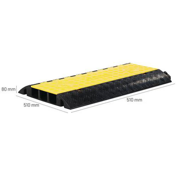3 Channels Heavy Duty Cable Protector Ramp