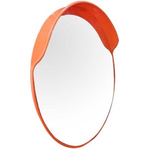 45cm Wide Angle Visible High-Definition Convex Security Round Mirror for Driveway 