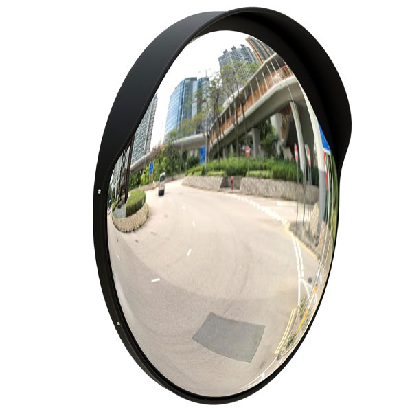 60CM Wide-Angle HD Convex Safety Mirror for Driveways Durable Plastic Body