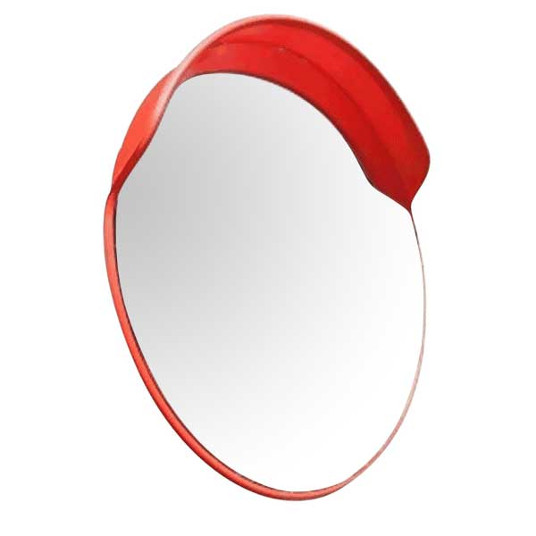 60CM Wide-Angle HD Convex Safety Mirror for Driveways Durable Plastic Body