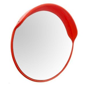 60CM Wide-Angle HD Convex Safety Mirror for Driveways Durable Plastic Body