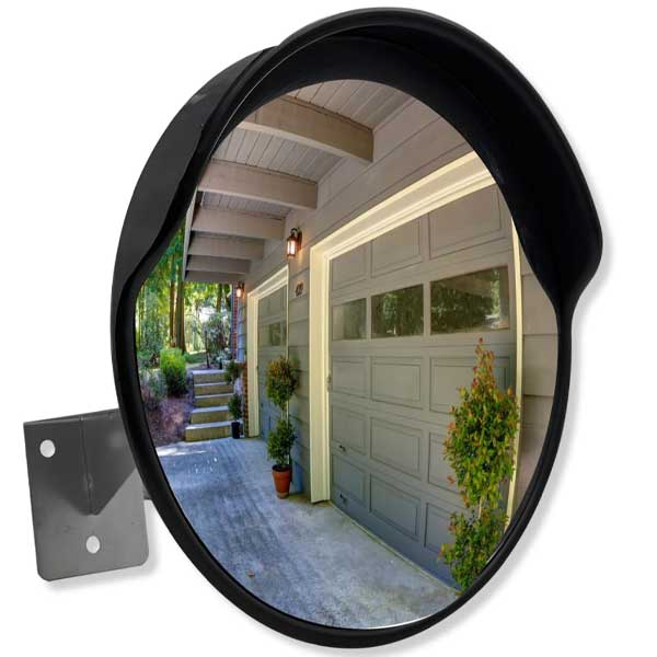 Convex Traffic Mirrors for Driveway, Road, and Garage Safety