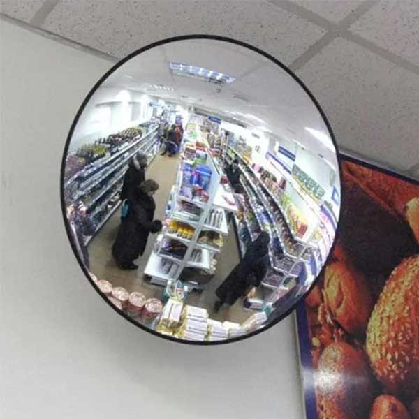 Driveway Wall Acrylic Mirror Heavy Duty Zinc-Plated