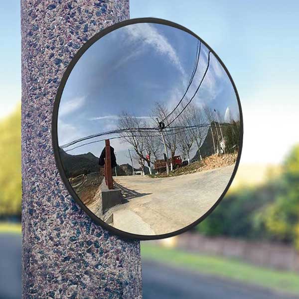Driveway Wall Acrylic Mirror Heavy Duty Zinc-Plated