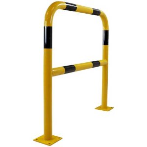 Durable Steel Yellow & Black Bolt Down Barrier