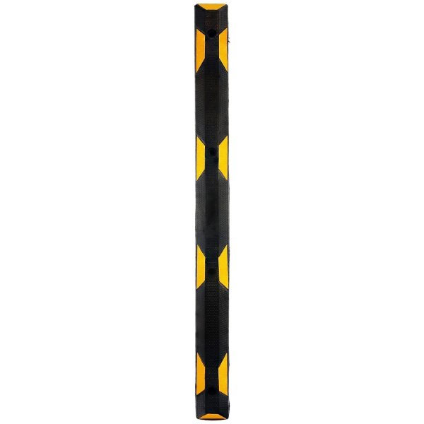 Heavy-Duty Rubber Parking Stop Hi Vis Kerb 