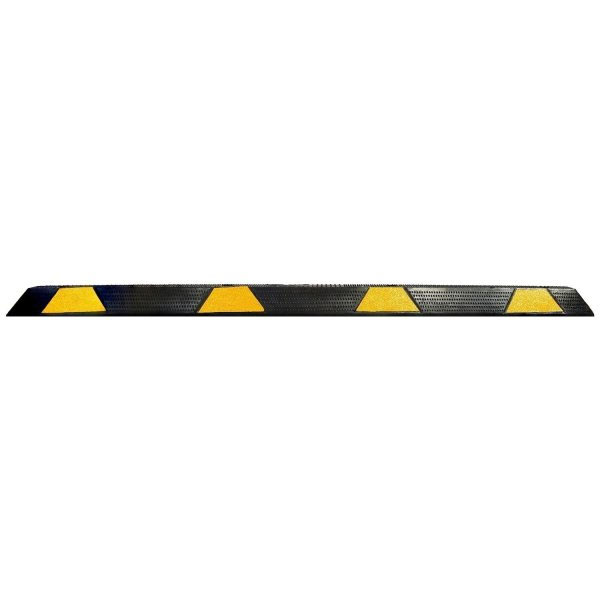 Heavy-Duty Rubber Parking Stop Hi Vis Kerb 