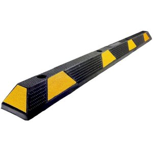 Heavy-Duty Rubber Parking Stop Hi Vis Kerb 