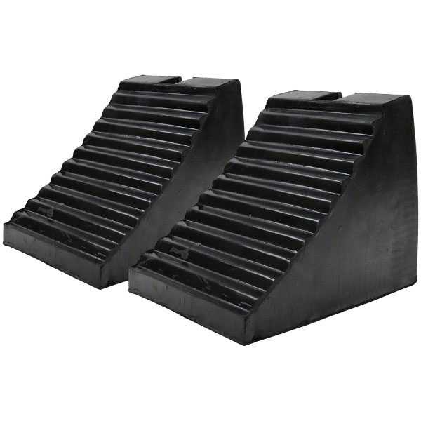 HGV Rubber Wheel Heavy Duty Chock