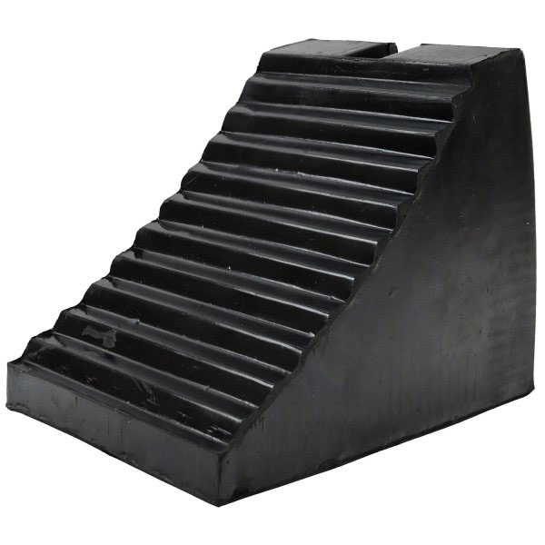 HGV Rubber Wheel Heavy Duty Chock