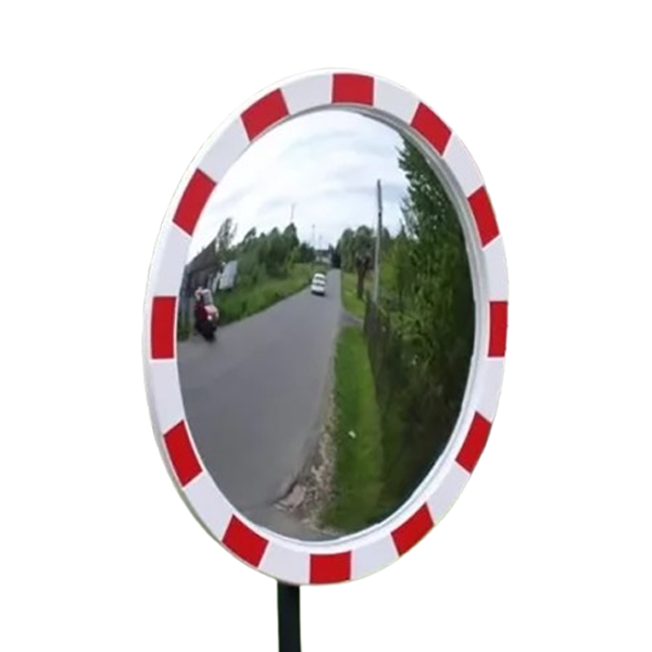  Highly Versatile Zinc-Plated Convex Road Mirror Reflective Edge