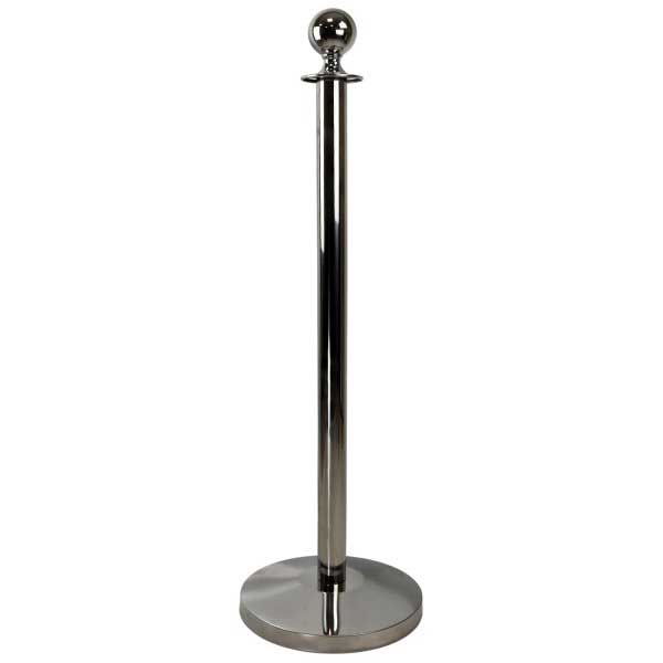 New Luxurious Red Velvet Rope Barrier Posts for Elegant Crowd Control