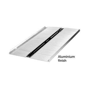 Sturdy & Non-Slip Folding Silver Access Ramps