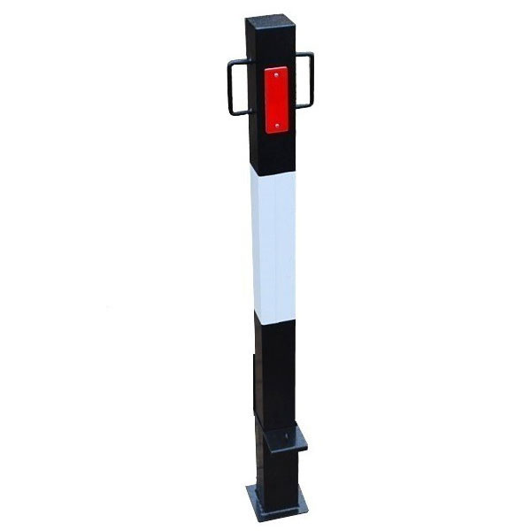 Removable Impact Bollards with A Strong Padlock And Two Keys