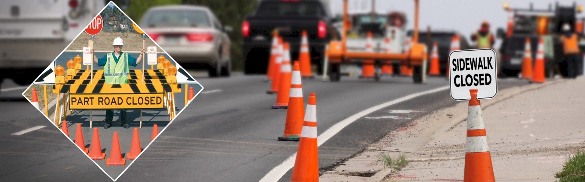 Speed bumps and ramps for traffic control in the UK
