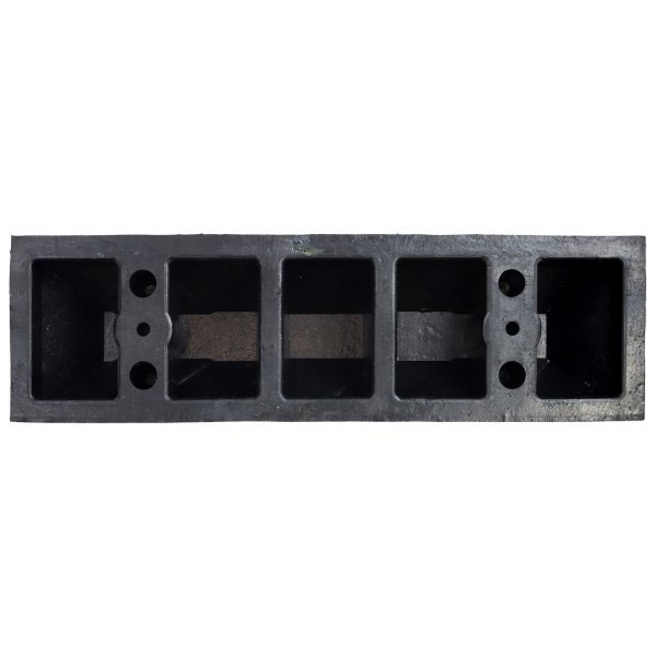 Durable Hi-Vis Rubber Wheel Stop