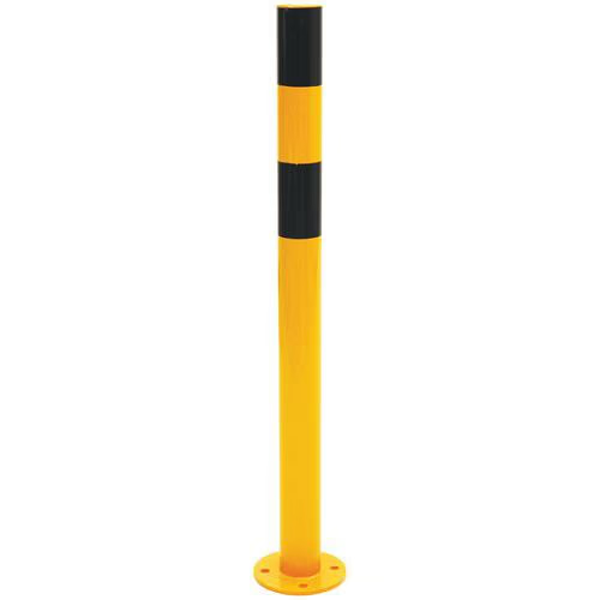 Yellow/Black Safety Bollards For Indoor & Outdoor